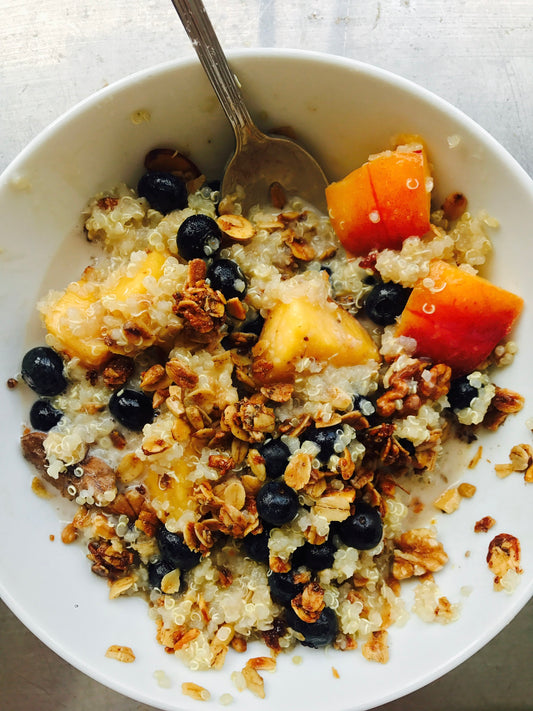 Quinoa FitChick Granola Breakfast bowl