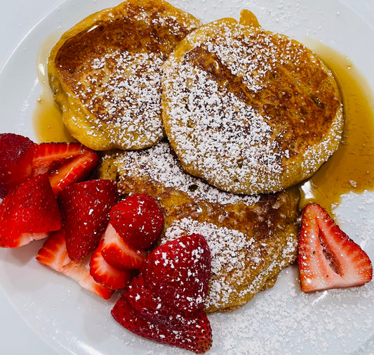 BUCKWHEAT VANILLA PANCAKES