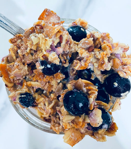 BLUEBERRY OVERNIGHT OATS