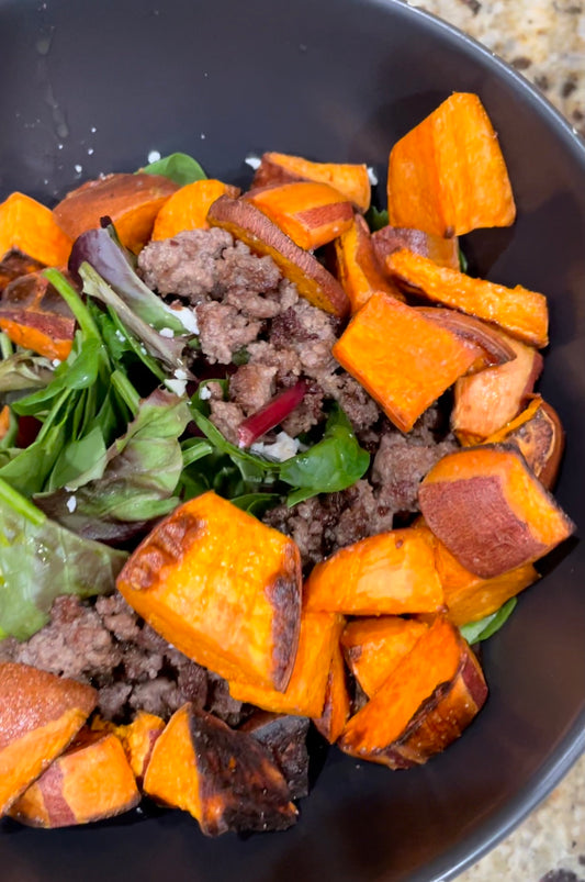 SWEET POTATO PROTEIN BOWL