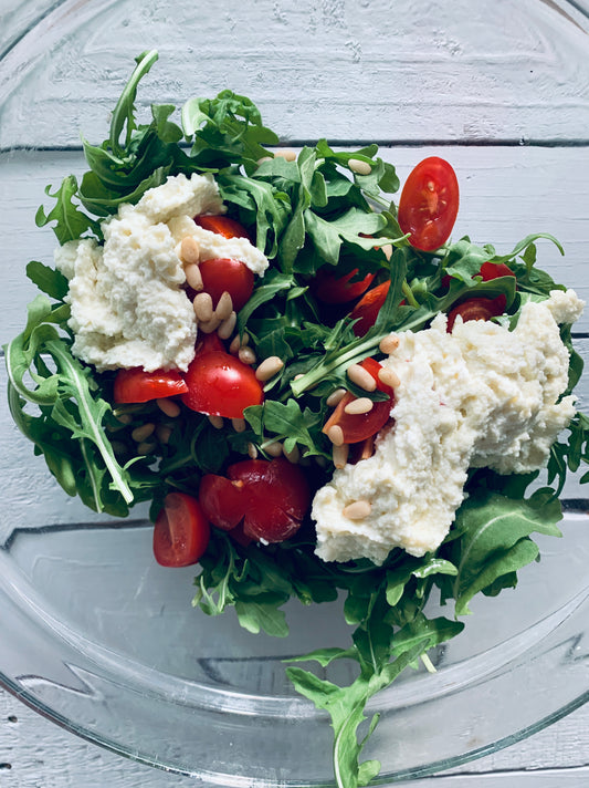 Whipped Ricotta and Arugula Salad