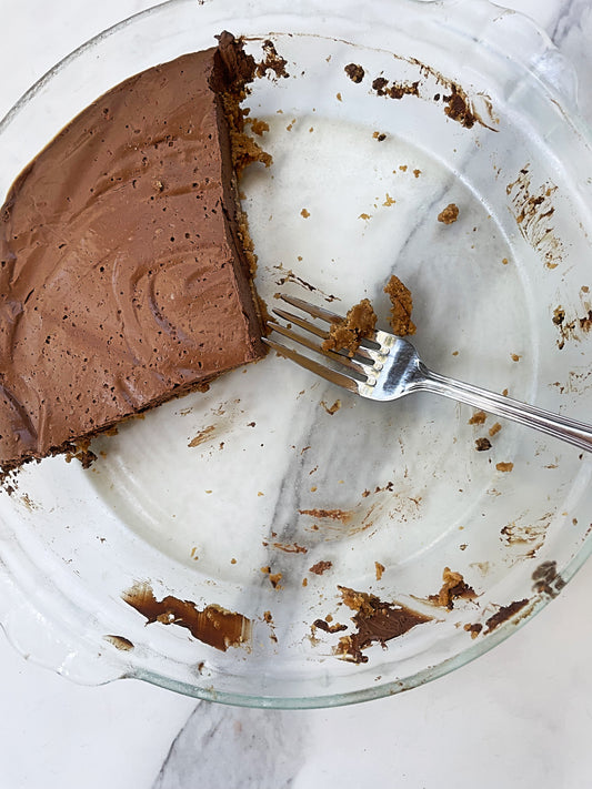 PROTEIN CHOCOLATE CUSTARD PIE