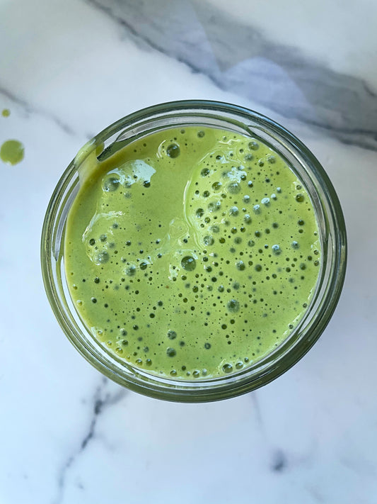 VANILLA CREAMY GREENIE SMOOTHIE