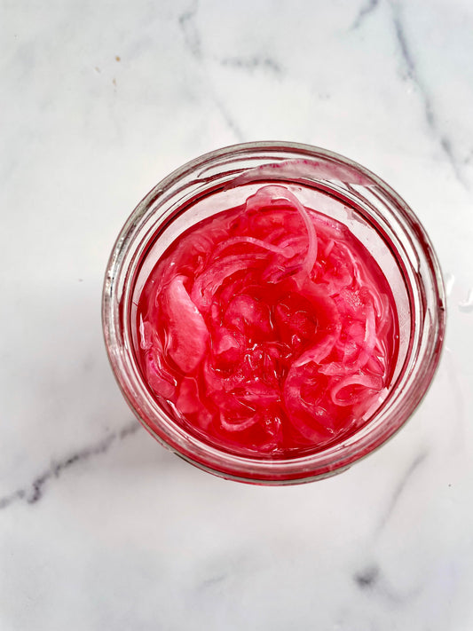 PICKLED RED ONIONS